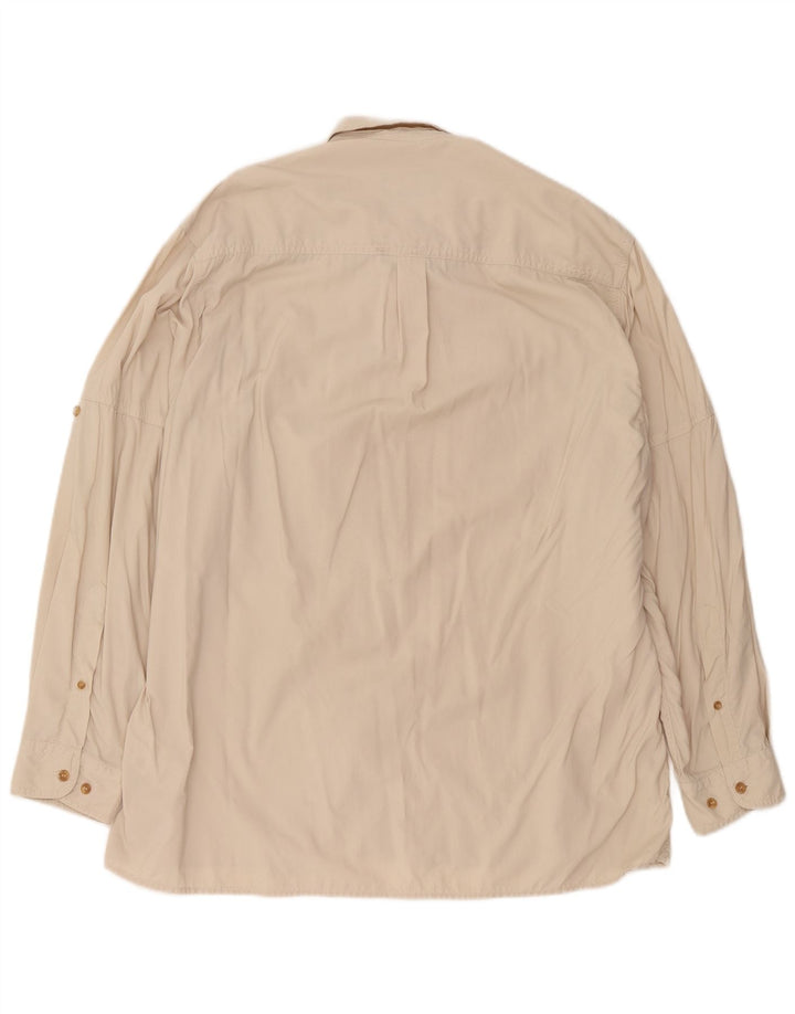 Camisa Rohan Hombre Large Poliamida Beige