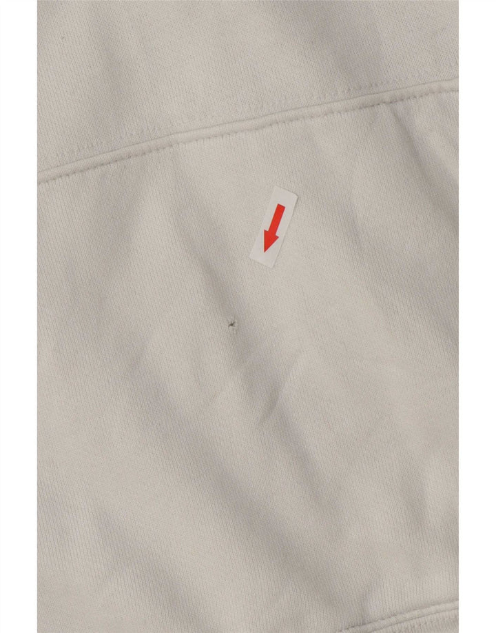 Levi's Jersey con capucha gráfica para hombre de algodón blanco grande