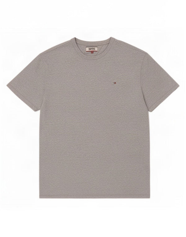 Camiseta Tommy Hilfiger Hombre Top Algodón Gris Medio