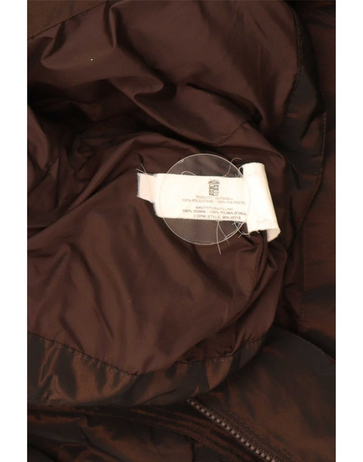 Marina Militare Abrigo acolchado para mujer UK 20 2XL Marrón Poliéster