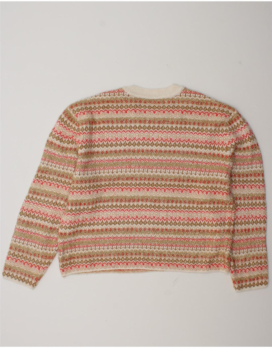Marks & Spencer Suéter de Cuello Redondo para Mujer UK 46 Grande Multicolor