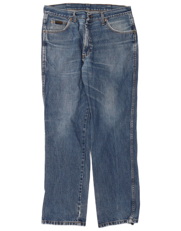 Wrangler Vaqueros rectos Texas para hombre W36 L32 Algodón azul