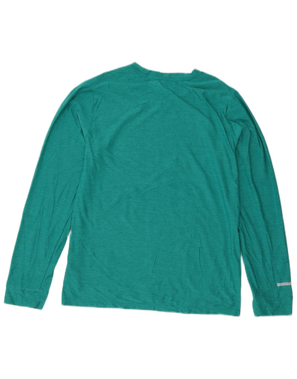 Russell Athletic Camiseta de manga larga para niño 15-16 años 2XL Verde moteado