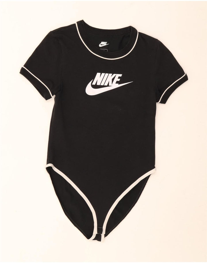 Nike Body gráfico para mujer UK 12 Medium Negro Algodón
