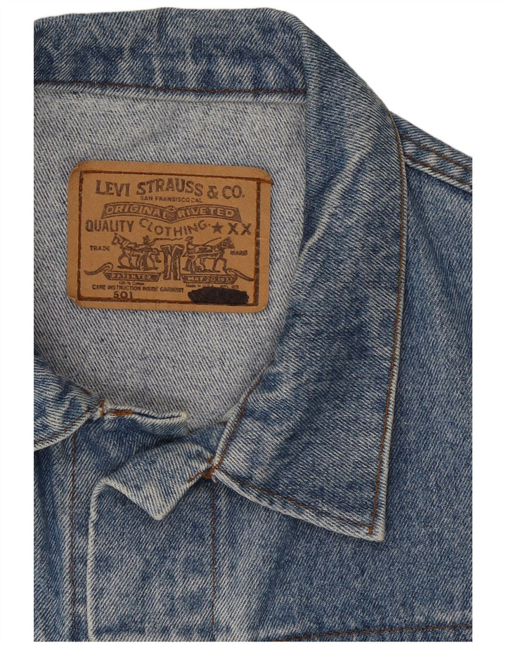 Levi's Chaqueta vaquera para hombre UK 42 XL Azul