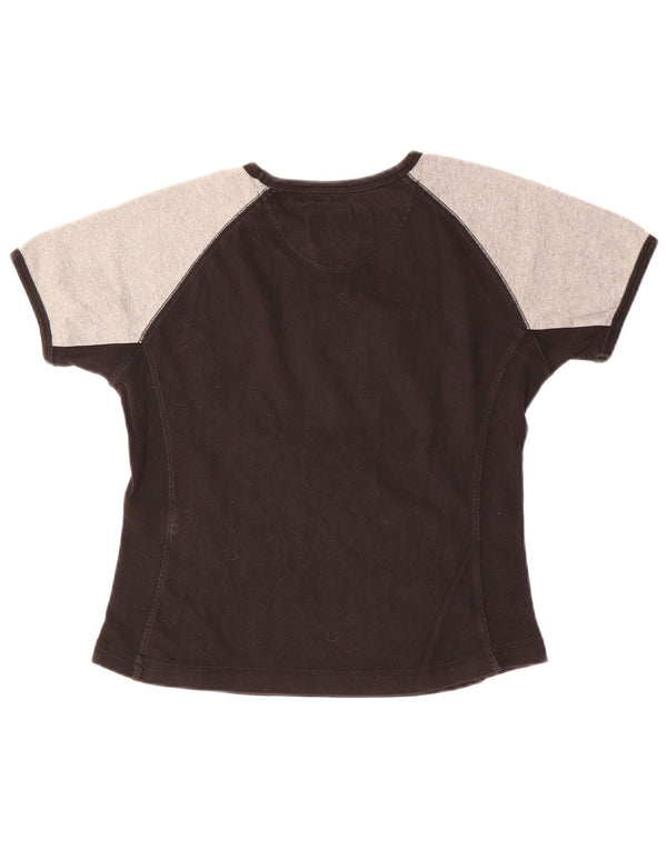 CHAMPION Camiseta con gráfico Heritage Classics para mujer UK 40 M Negro