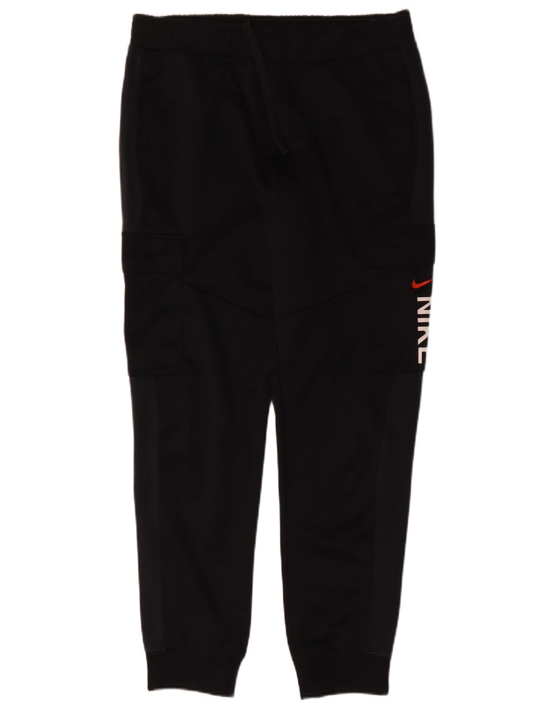 Nike Pantalones De Chándal Cargo Con Gráficos Joggers De Algodón Negro Mediano