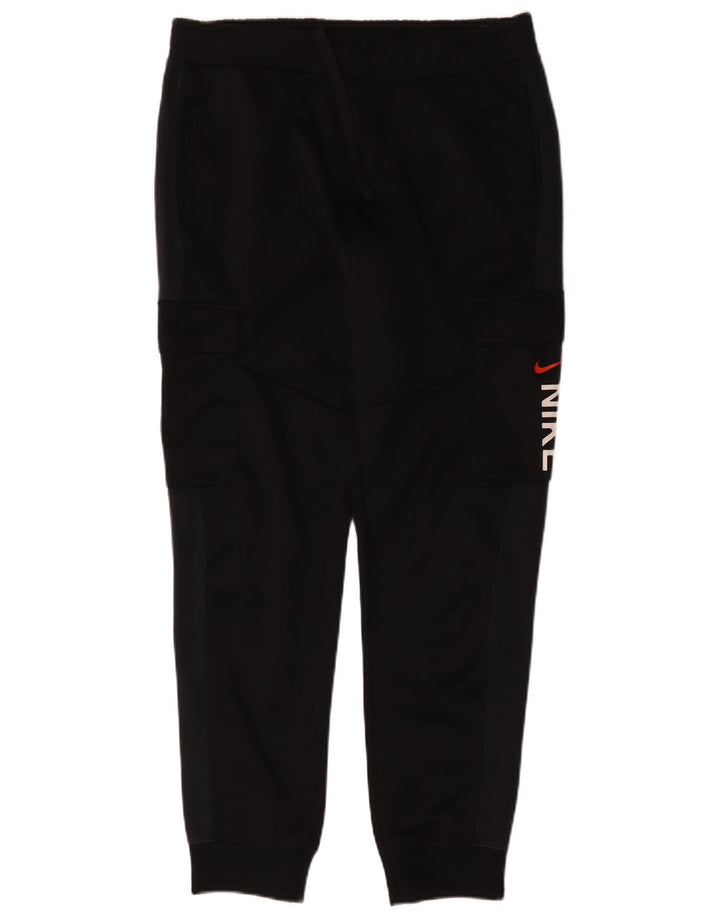 Nike Pantalones De Chándal Cargo Con Gráficos Joggers De Algodón Negro Mediano