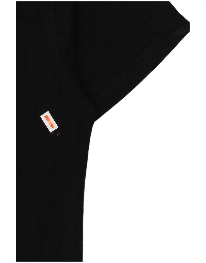 JOE BROWNS Camiseta gráfica para hombre Top UK 39/41 Mediano Negro Algodón