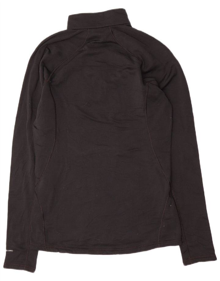 The North Face Top Regular Fit Con Cremallera Y Cuello Para Hombre Manga Larga Mediano Negro