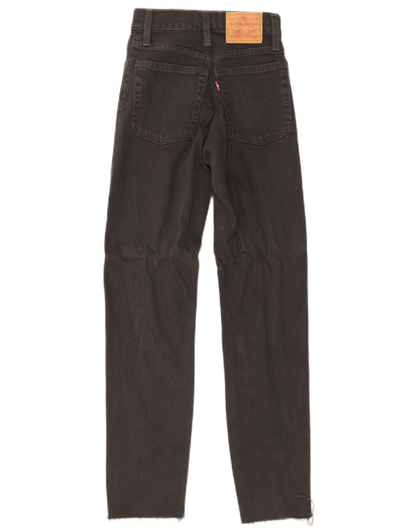 Levi's Vaqueros Slim Mujer W24 L27 Algodón Negro