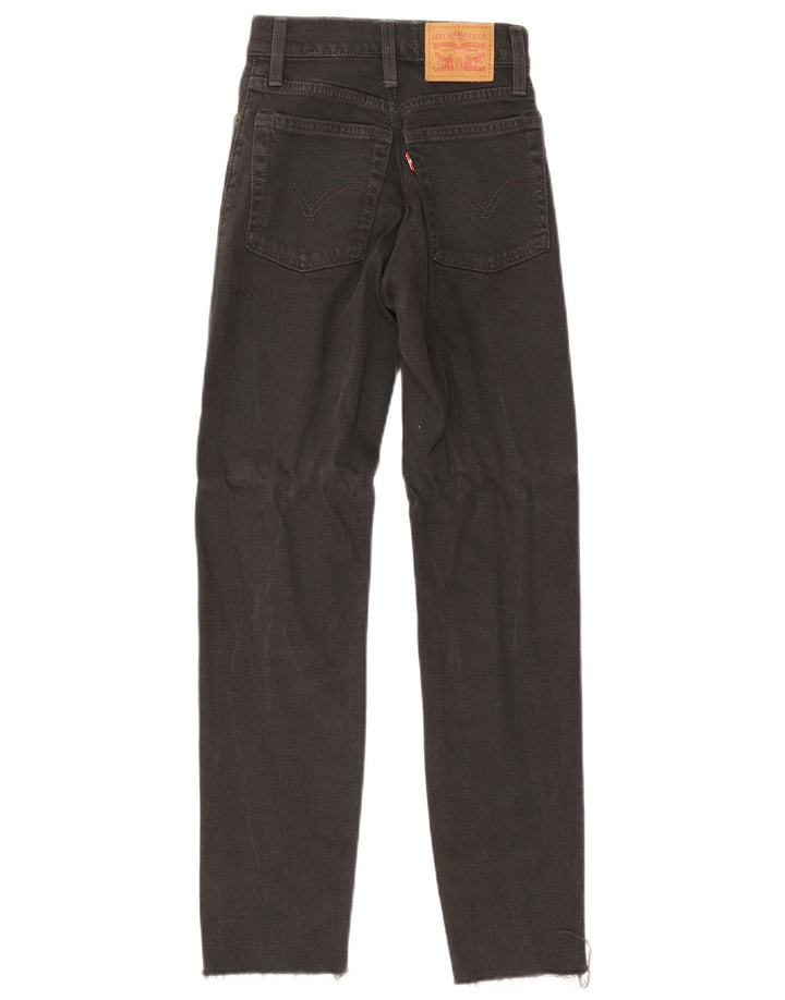 Levi's Vaqueros Slim Mujer W24 L27 Algodón Negro