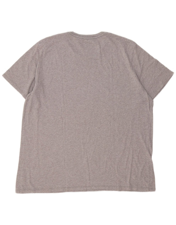 Levi's Mens Graphic T-Shirt Top 2XL Grey Flecked Cotton