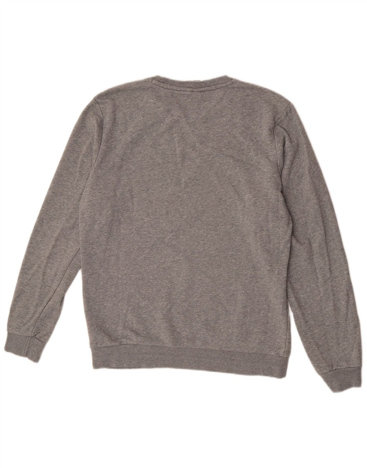 Puma Sudadera con gráfico para hombre Jumper Large Gris Algodón
