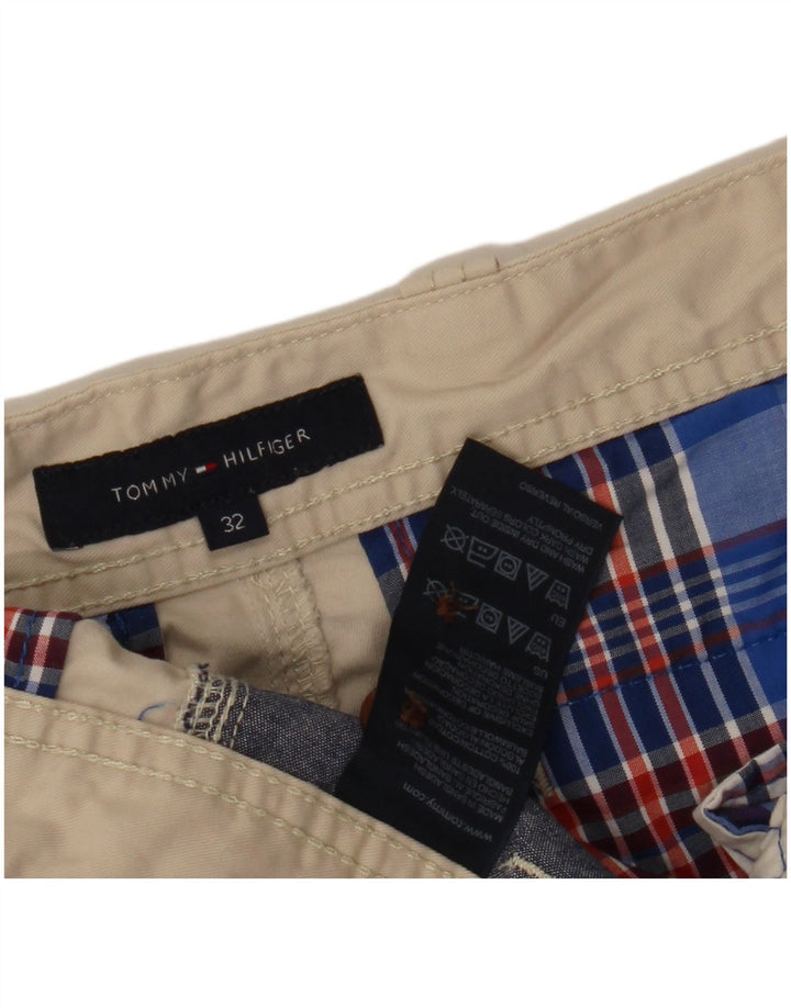 TOMMY HILFIGER Shorts cargo para hombre W32 Algodón beige medio