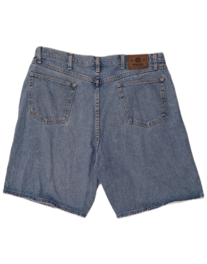 WRANGLER Pantalones cortos vaqueros para hombre W38 XL Algodón azul