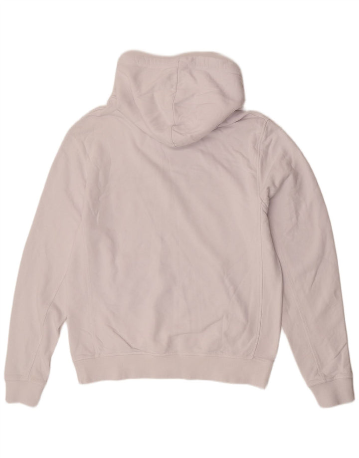 Jack Wills Jersey con capucha y estampado gráfico para hombre Algodón blanco mediano