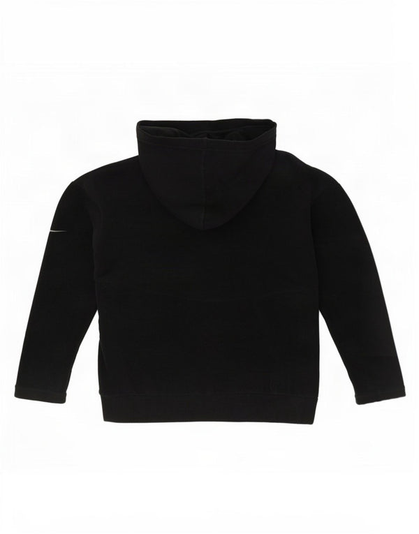 Nike Jersey de forro polar extragrande con capucha para mujer UK 10 Small Poliéster negro