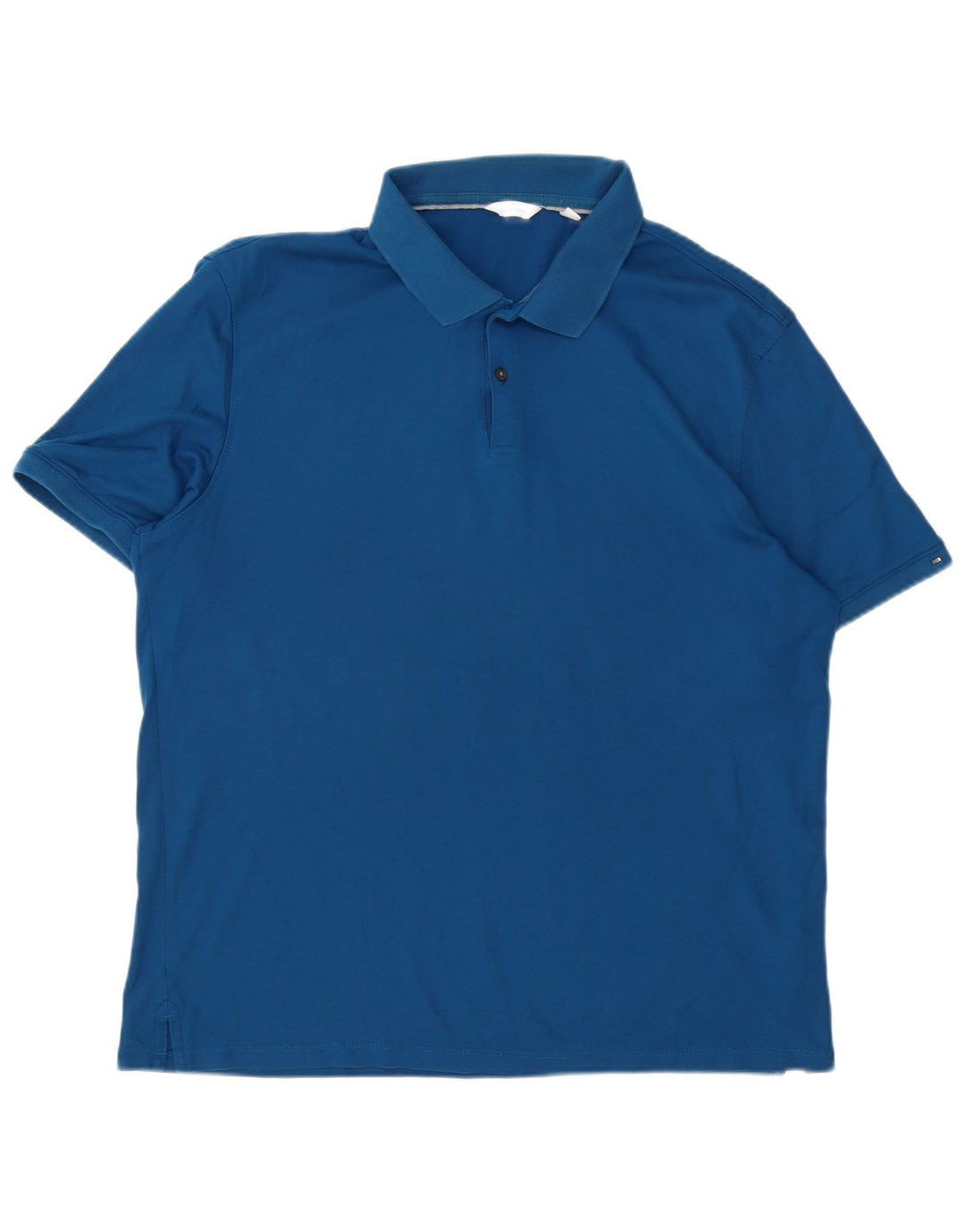 Polo Calvin Klein para hombre de algodón azul grande