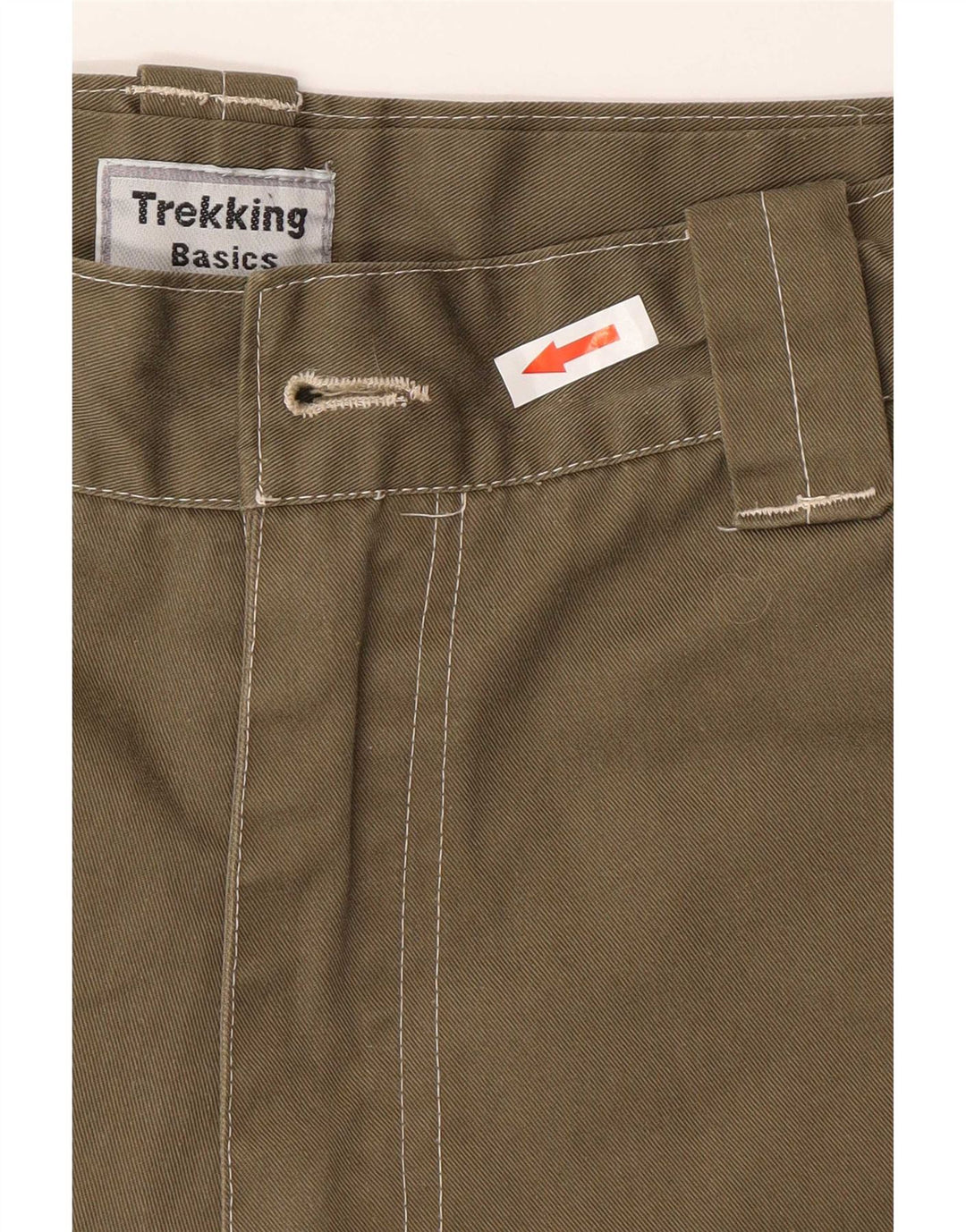 Basics Shorts Cargo Hombre XL W38 Caqui Poliéster