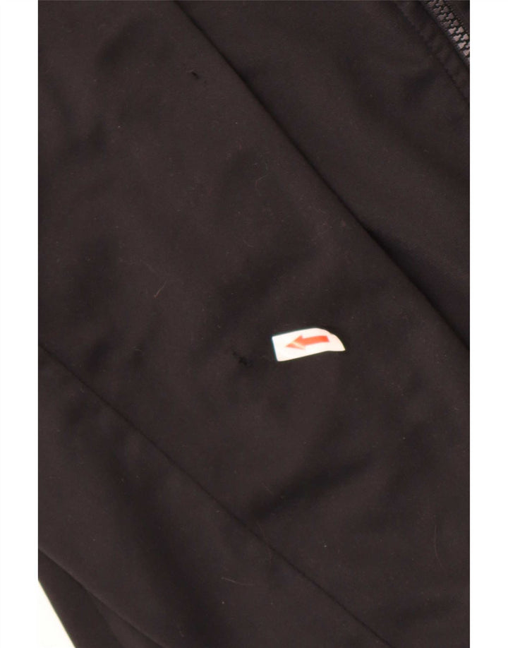 Adidas Mens Climalite Chándal Top Chaqueta UK 44/46 Grande Negro Poliéster