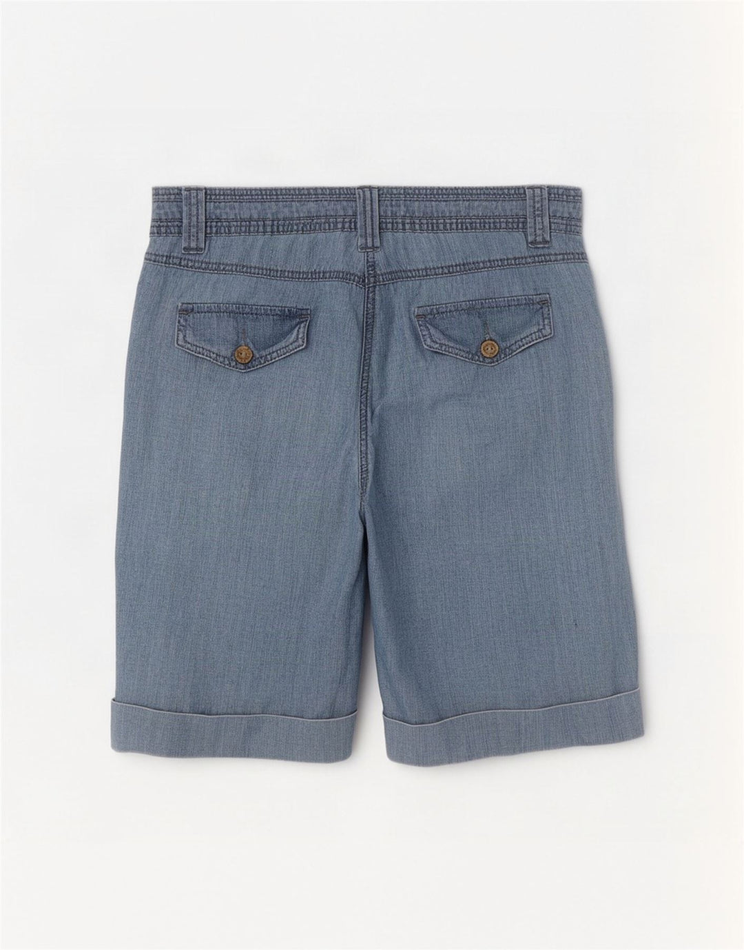 Bermudas para mujer M&Co UK 40 Large W32 Algodón azul