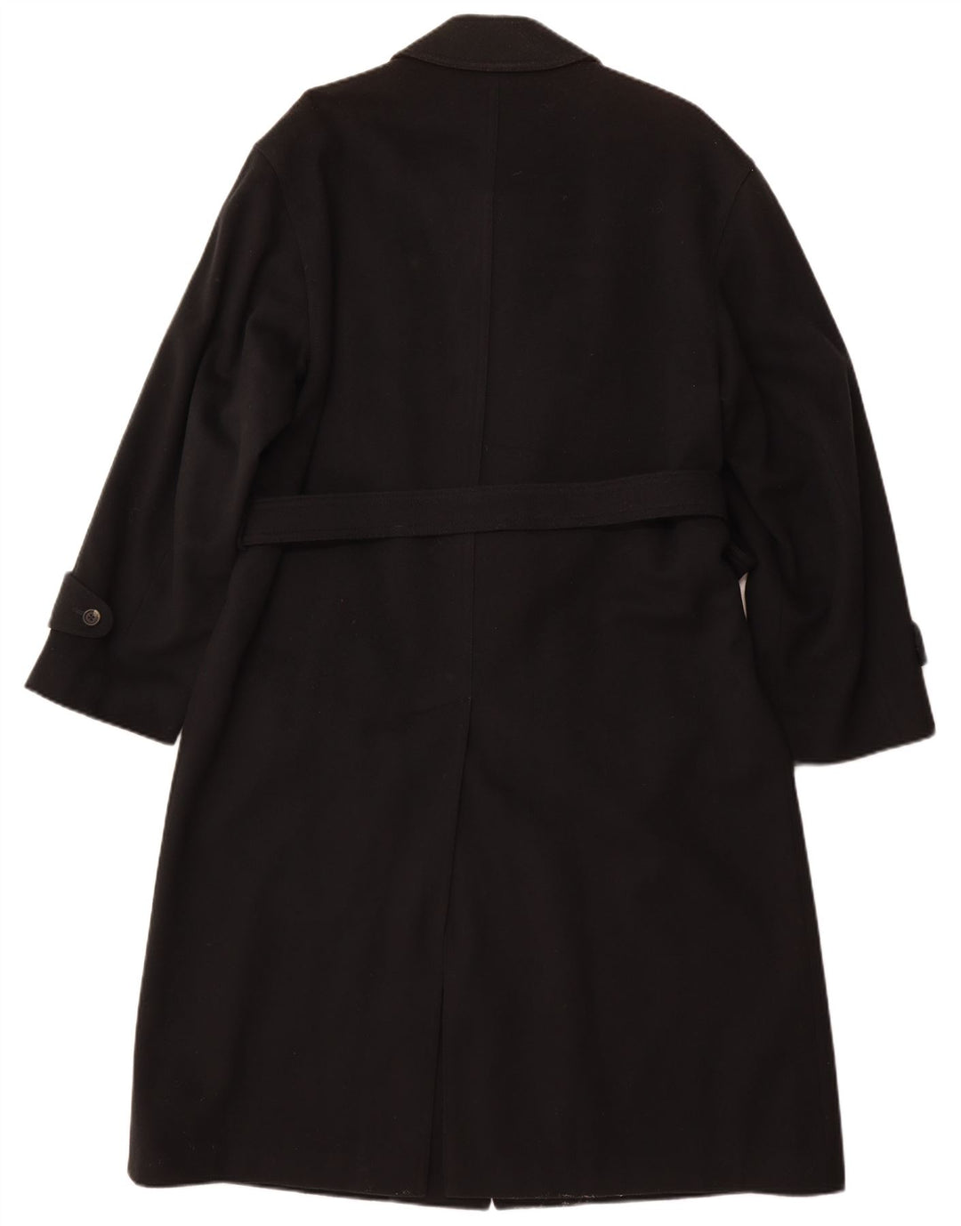 Bugatti Abrigo para hombre UK 38 Mediano Lana Negra