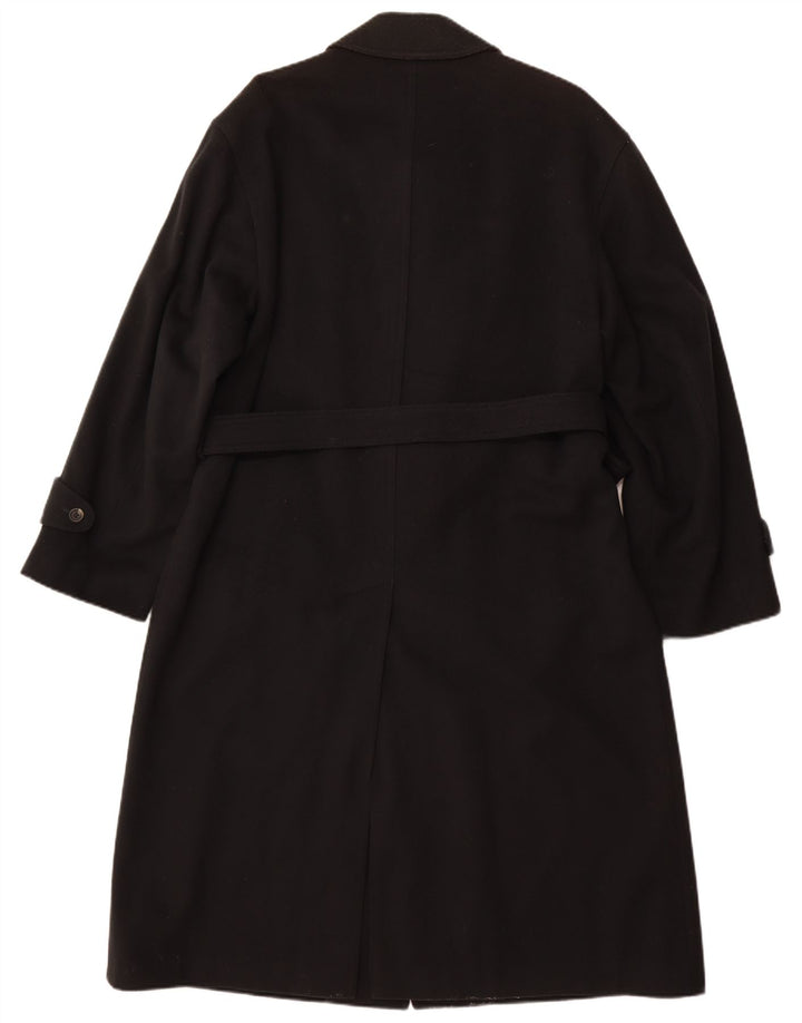 Bugatti Abrigo para hombre UK 38 Mediano Lana Negra