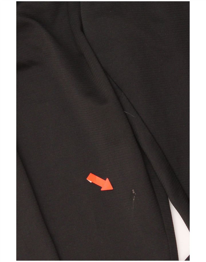 Adidas Pantalones de chándal para mujer UK 8/10 Small Negro Poliéster