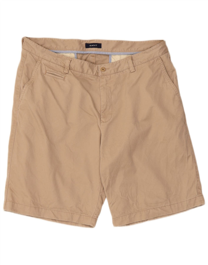 Gant Pantalones cortos chinos para hombre W38 XL Algodón beige