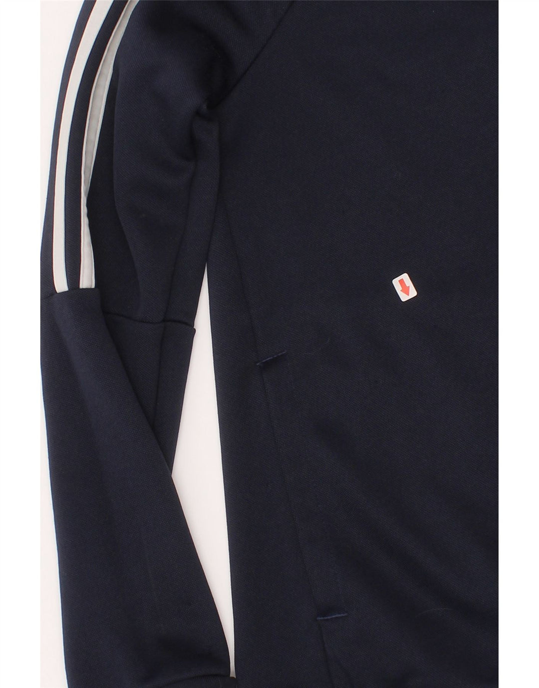Adidas Chicos Aeroready Chándal Top Chaqueta 11-12 Años Azul Marino Poliéster