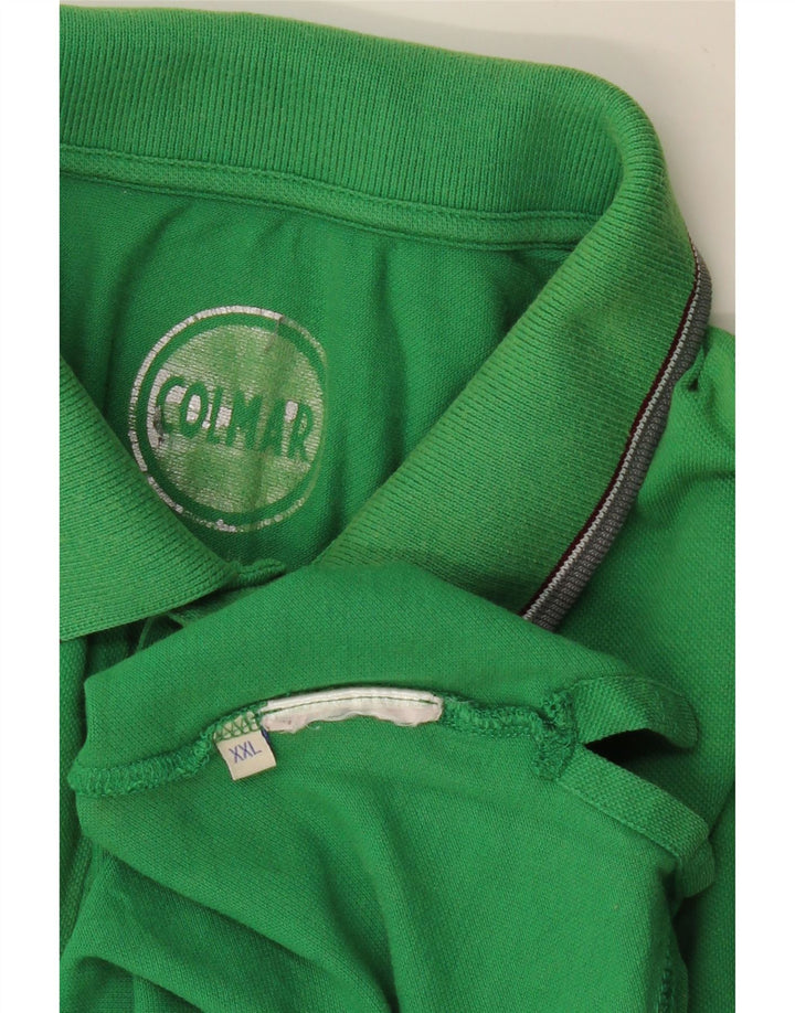 COLMAR Polo gráfico para hombre 2XL Verde