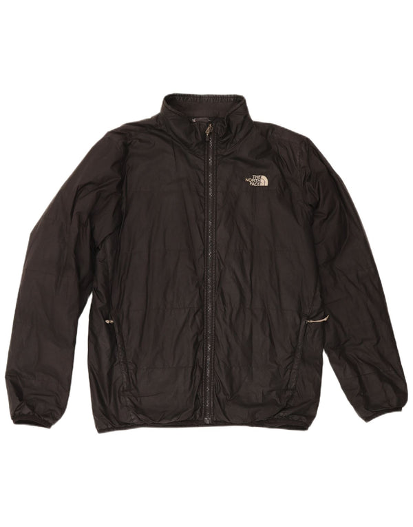 The North Face Chaqueta bomber con forro para hombre Reino Unido 40 Grande Poliéster negro