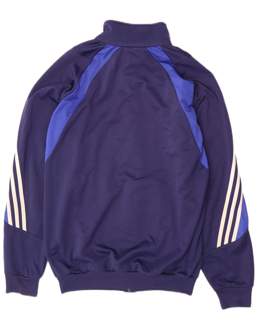 Adidas Hombre Chándal Top Chaqueta UK 38/40 Medium Azul Marino Deportes