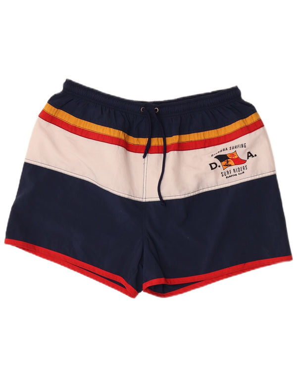 Diadora Bañador Hombre Graphic 2XL Azul Marino Colorblock Poliamida