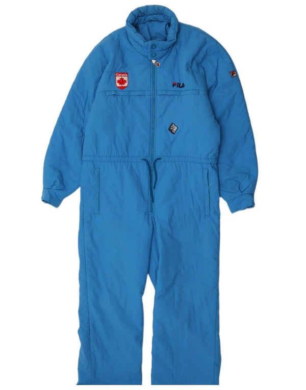Fila Mono de esquí con capucha para hombre IT 54 Poliamida azul grande