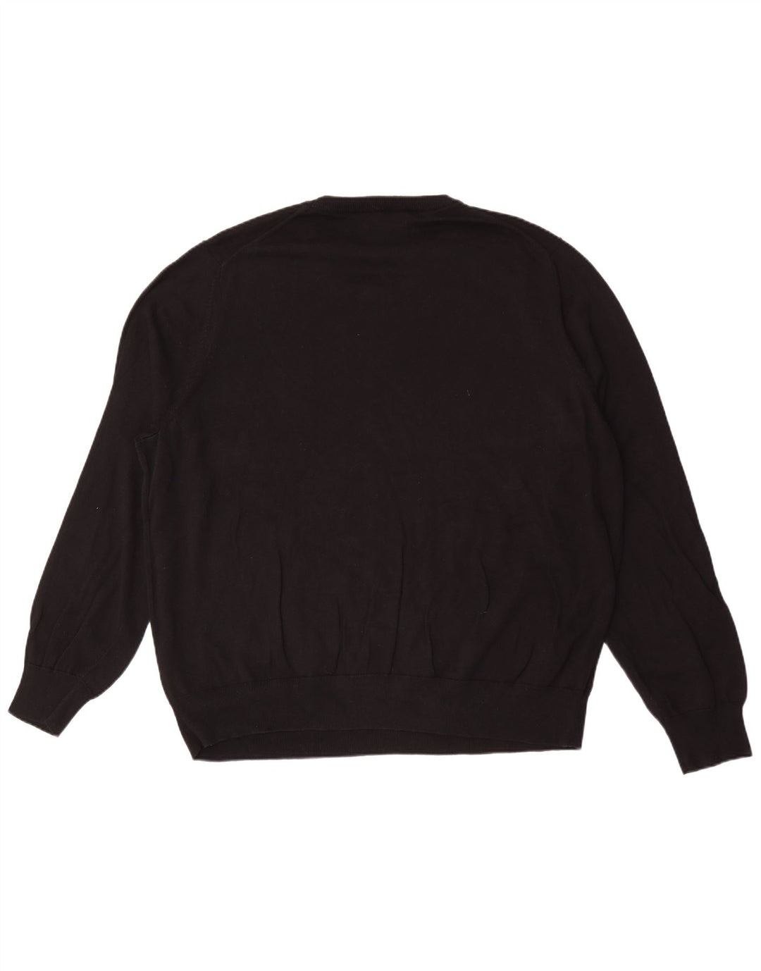 Marks & Spencer - Jersey de cuello redondo para hombre, talla 3XL, algodón negro