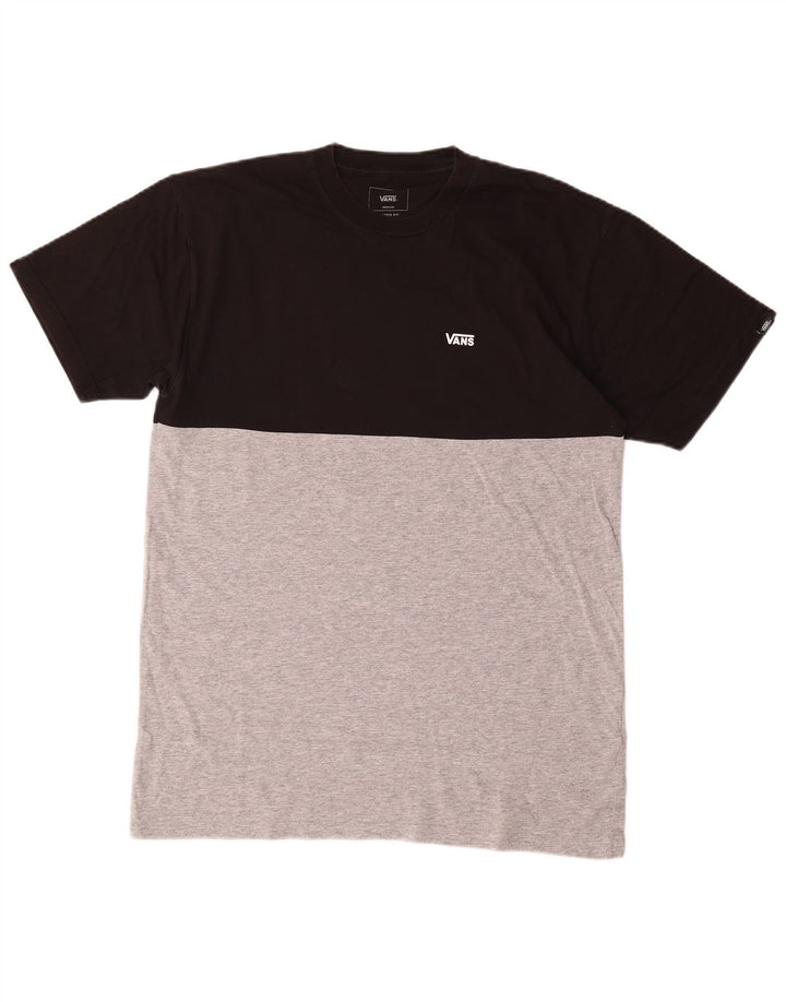 Camiseta Vans Classic Fit Top Medium Black Colorblock