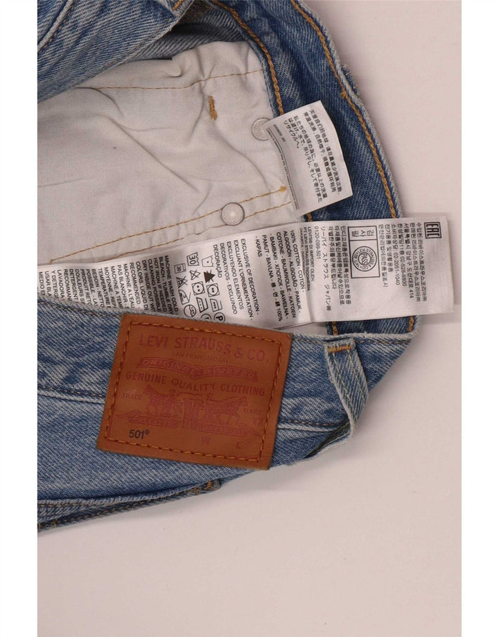 Vaqueros Levi's Mujer 501 Rectos W25 L30 Algodón Azul