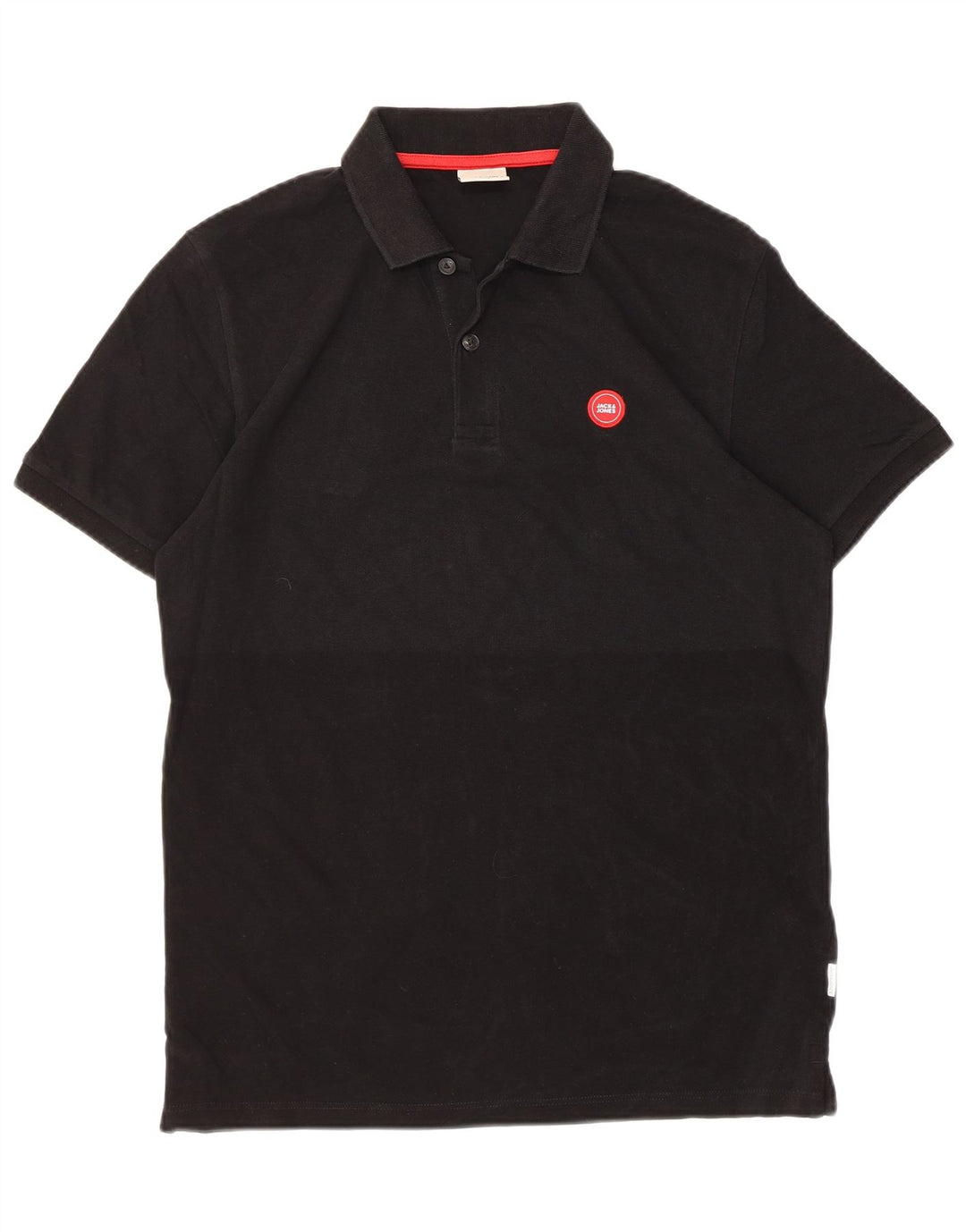 Polo Jack & Jones Hombre Small Algodón Negro