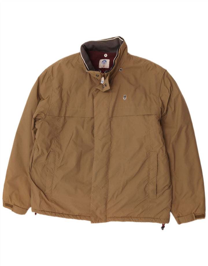 Chaqueta cortavientos para hombre North Sails UK 42 XL Marrón Poliamida