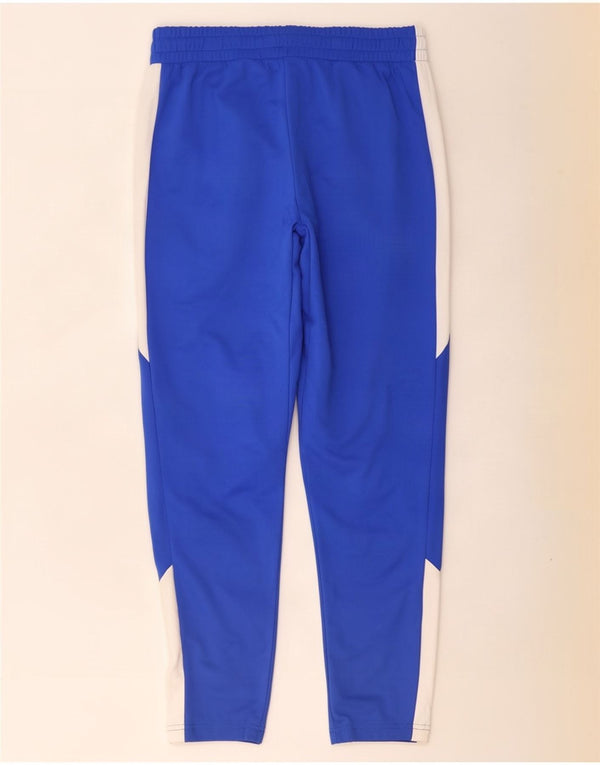 Under Armour Mens Tracksuit Trousers Large Blue Colourblock