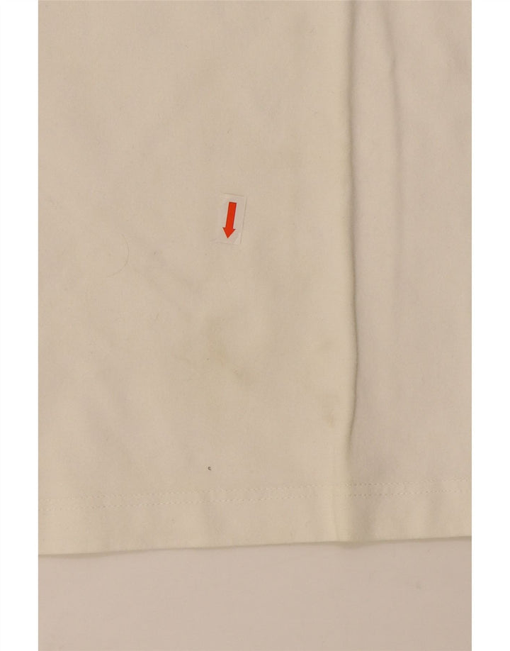 North Sails - Camiseta de manga larga para hombre, talla grande, color blanco