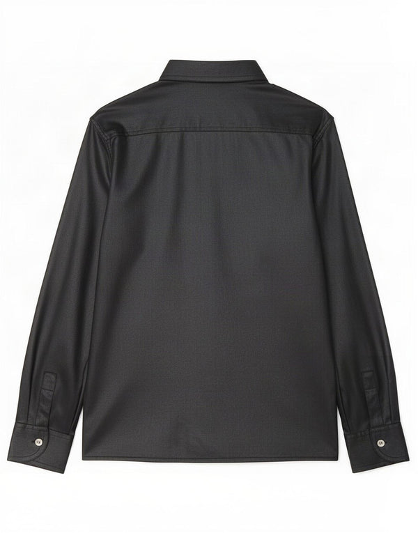 Blusa camisera para mujer Fascino IT 46 Large Negro Sintético