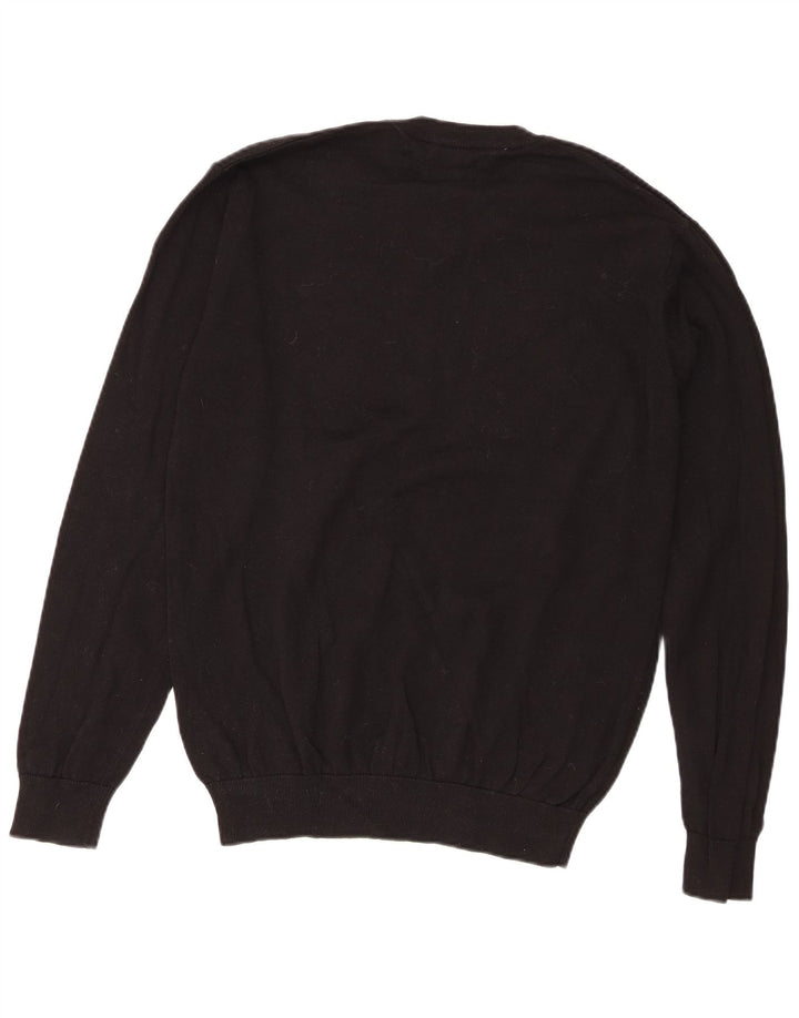 Pierre Cardin Jersey De Corte Regular Con Cuello En V Para Hombre Algodón Negro Medio