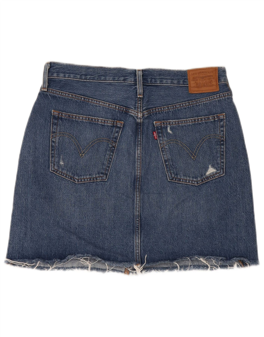 Falda Vaquera Levi's Mujer W30 Azul Medio