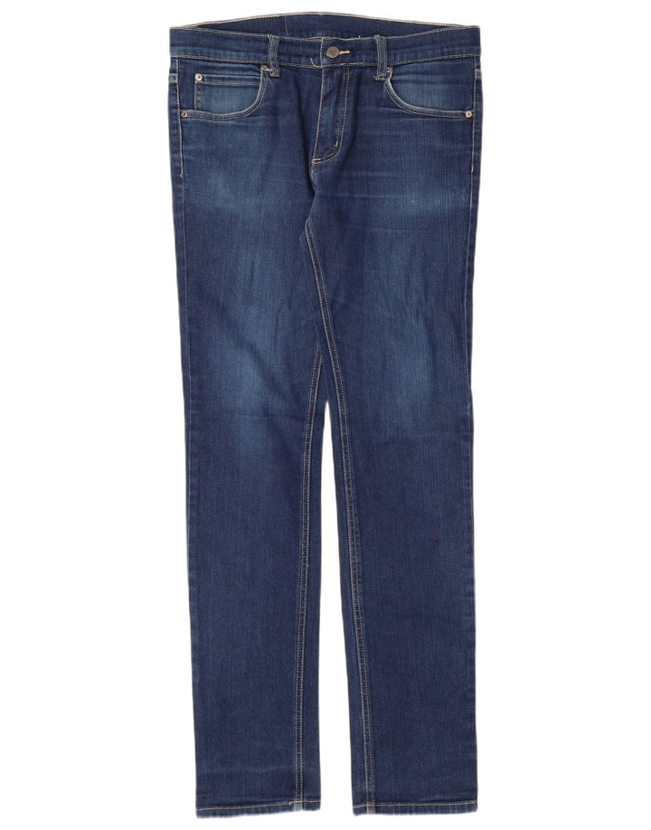 CHEAP MONDAY Vaqueros ajustados para mujer W32 L33 Algodón azul