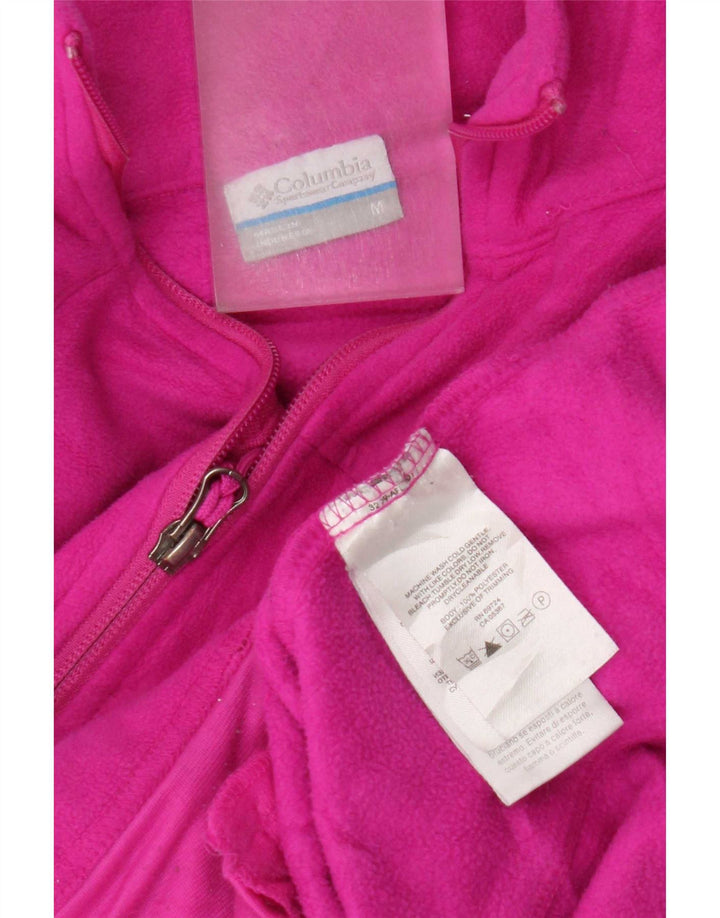 Columbia Chaqueta polar para mujer UK 44 Poliéster rosa medio