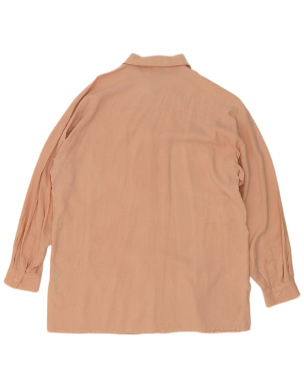 Marks & Spencer Blusa St. Michael para Mujer UK 44 Grande Seda Rosa