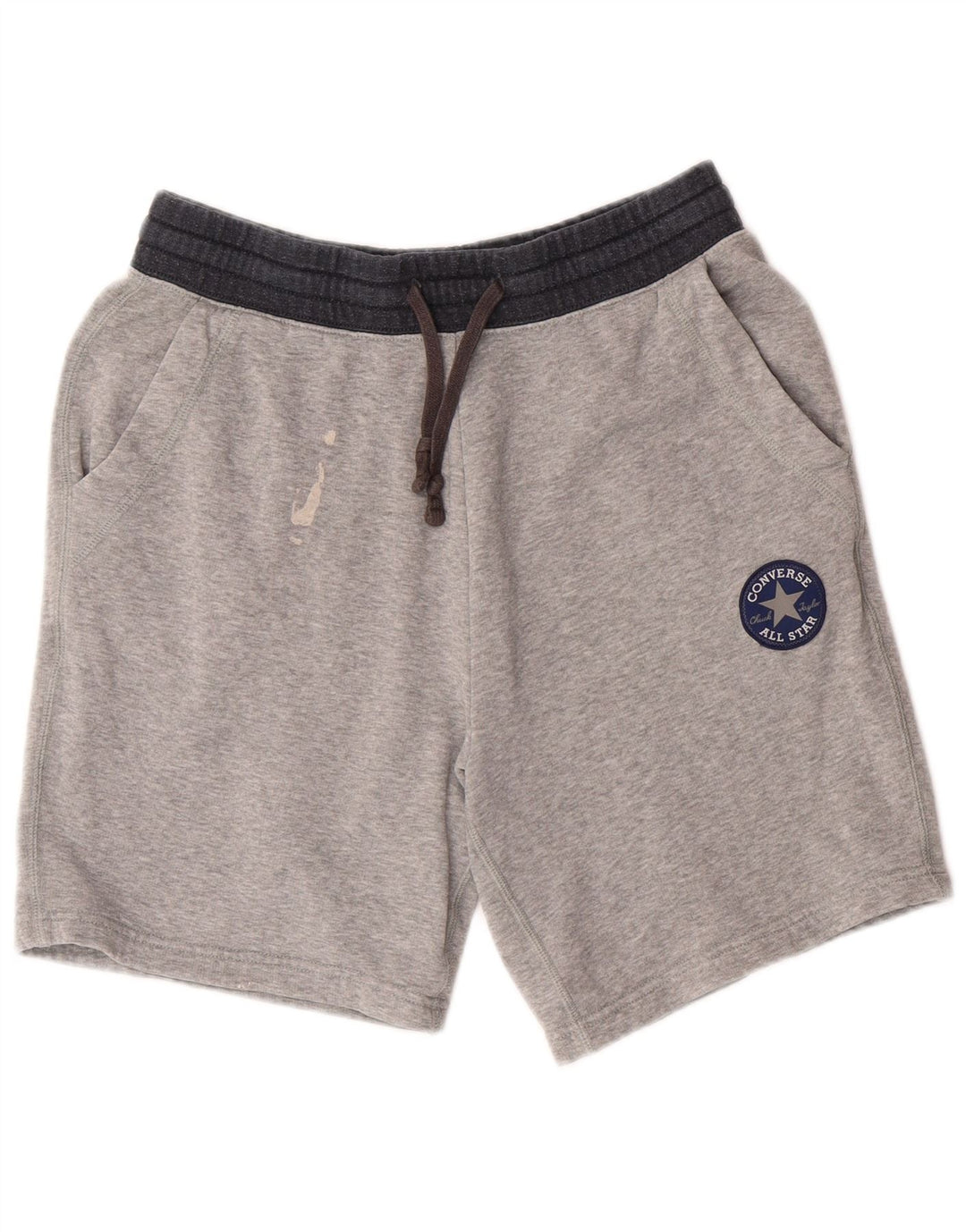 Converse All Star Graphic Shorts Casuales para Hombre Pequeño W28 Algodón Gris